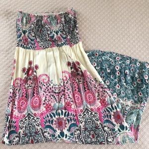 Strapless Angie maxi dress